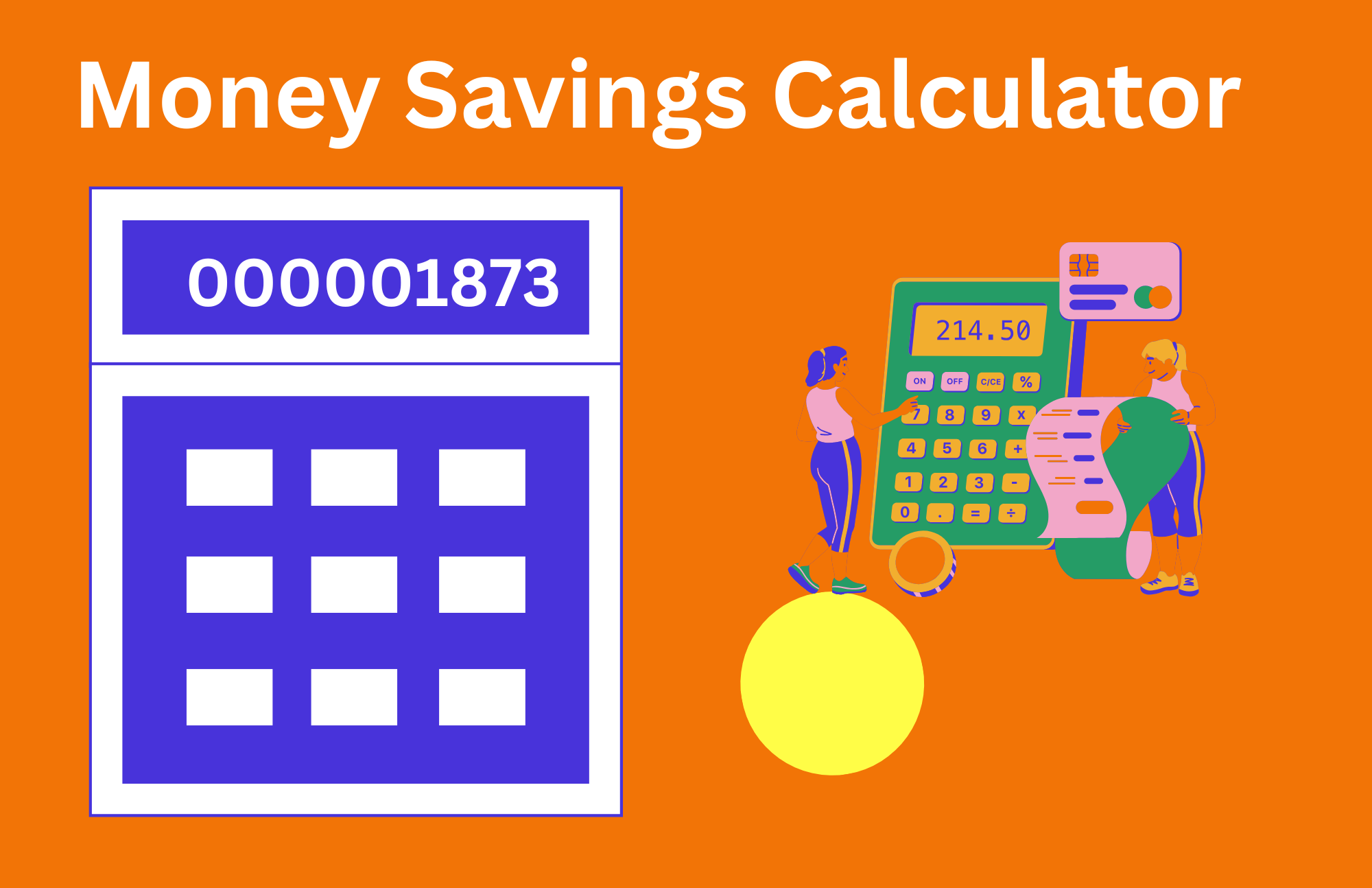 Money Savings Calculator